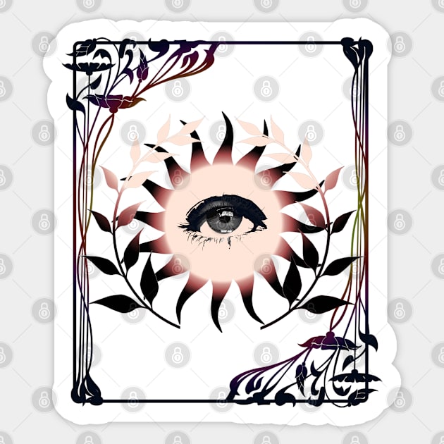 The Eye of Providence Sticker by Nisuris Art